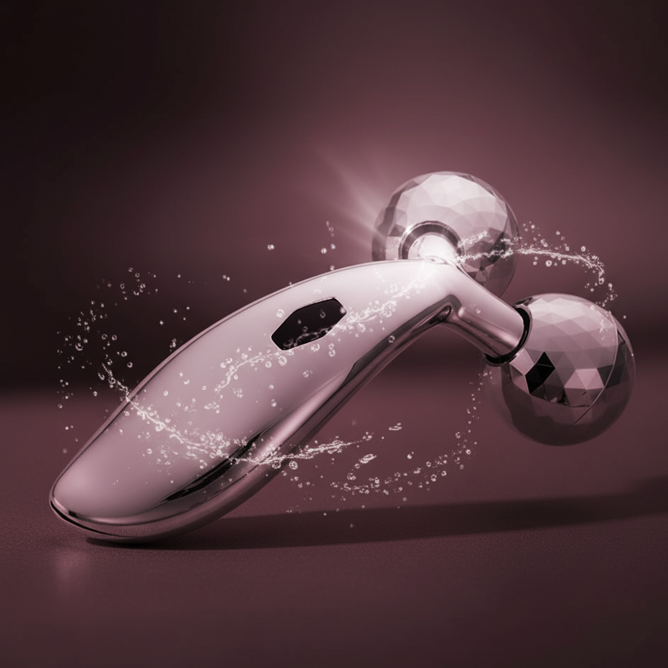 3D Roller Face & Body Massager | Anti-Aging Skin Tightening Tool for Face Lift, Neck, Arms & Legs | Portable Beauty & Relaxation Massager