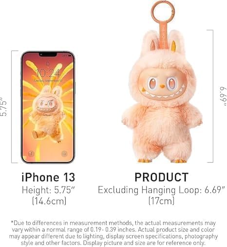 Labubu Doll Bunny Plush – Cute Designer Collectible Doll | Soft Plush Bag Charm & Gift for Kids & Anime Fans
